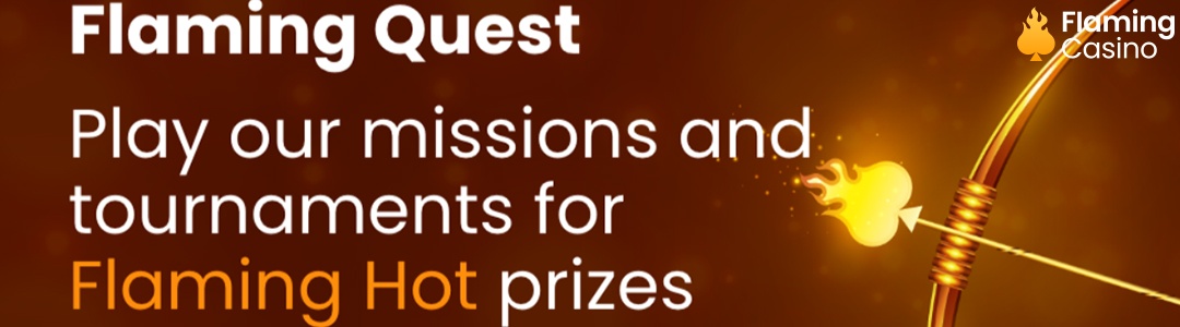 Flaming Casino Daily Quest for Casino Bonuses