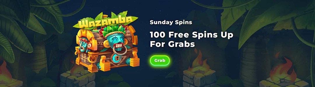 Wazamba Casino Get 100 Free Spins Weekly