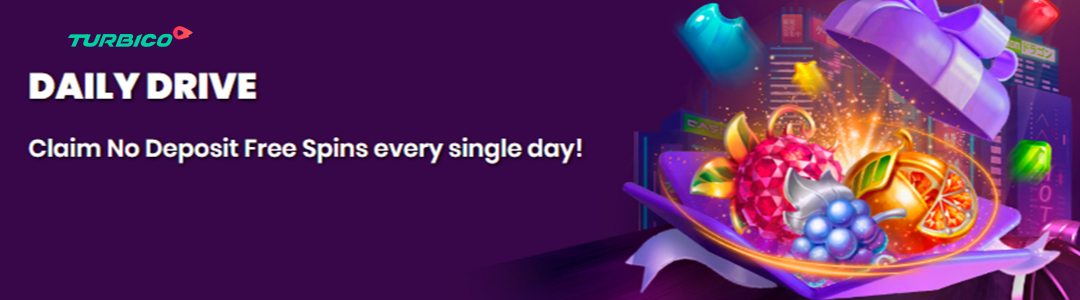 Turbico Casino Get No Deposit Free Spins Every Day