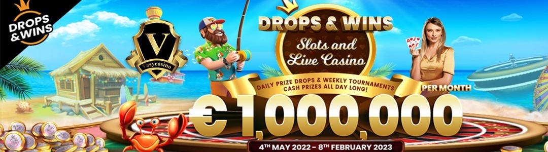 Vasy Casino Drops and Wins Tournament