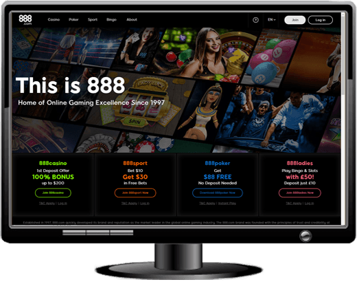 888 Casino Website