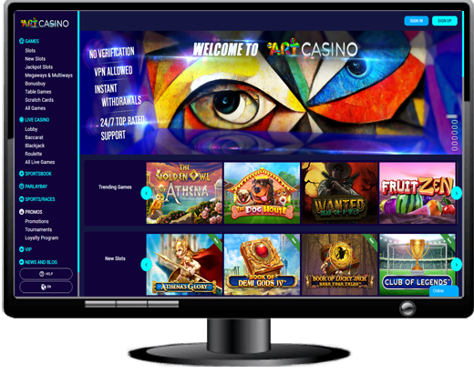 Art Casino Website