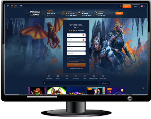 Axe Casino Website