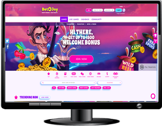 Bet4Joy Casino Website