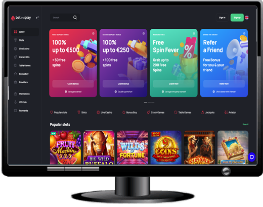 BetandPlay Casino Website