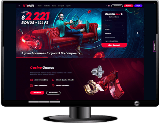Betsofa Casino Website