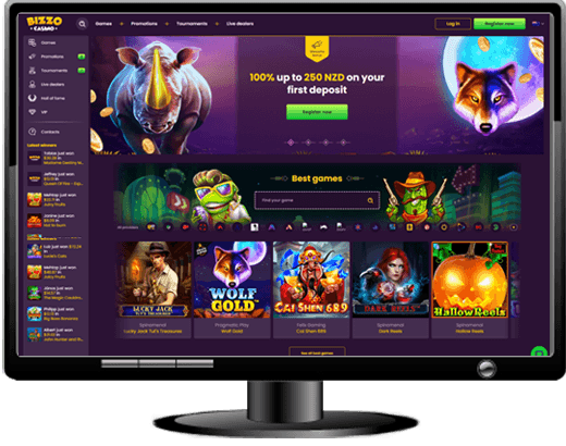 Bizzo Casino Website