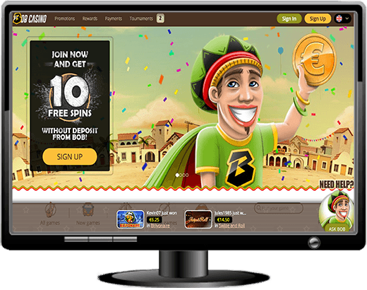 Bob Casino Website