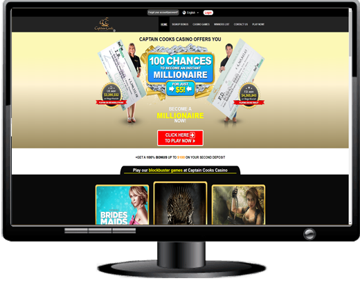 Captain Cooks Casino Website