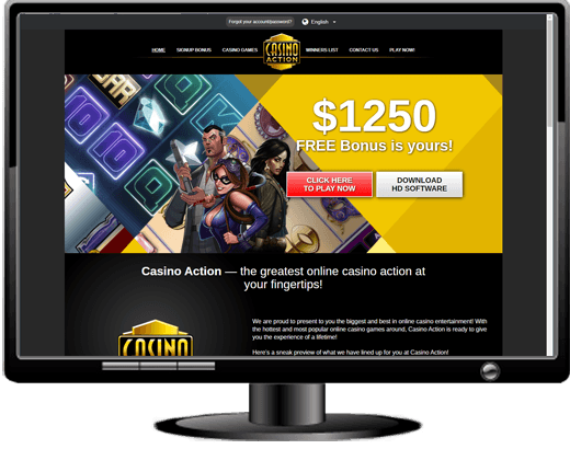 Casino Action Website