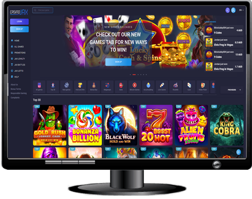 CasinoJAX Website