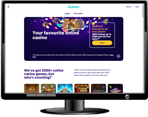 Casumo Casino Website