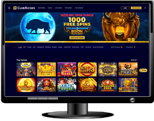 Club Riches Casino Website