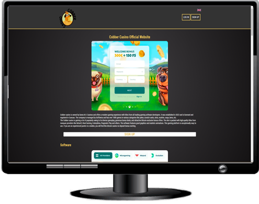 Cobber Casino Website