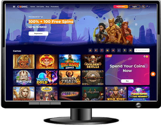 Cosmic Slot Casino Website