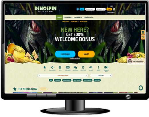 Dinospin Casino Website