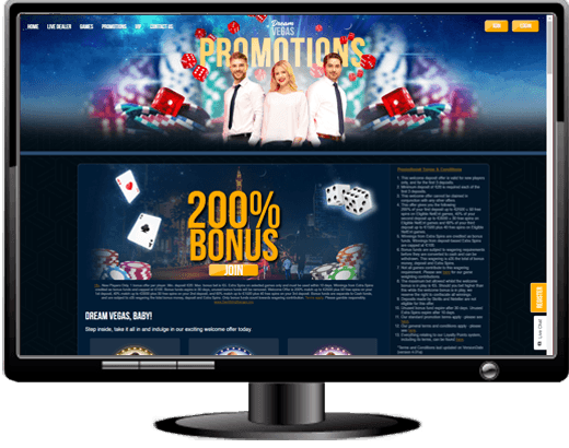 Dream Vegas Casino Website