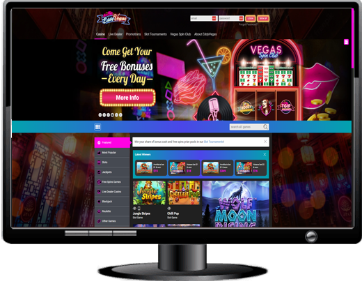 EddyVegas Casino Website