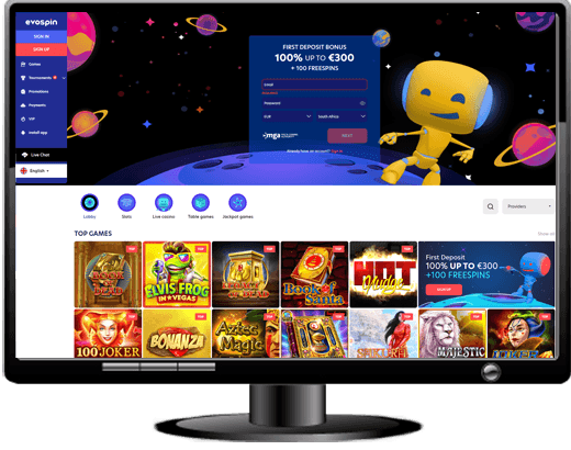 Evospin Casino Website