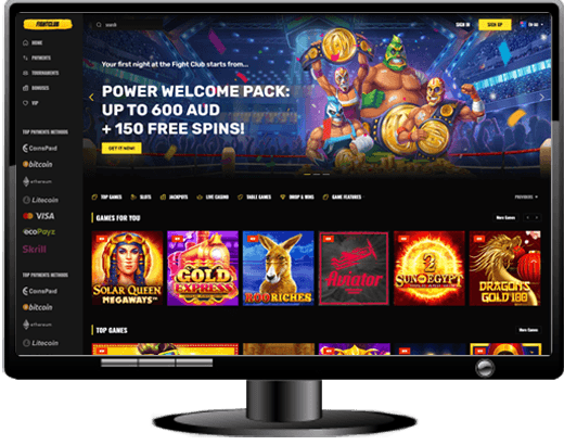 Fight Club Casino Website