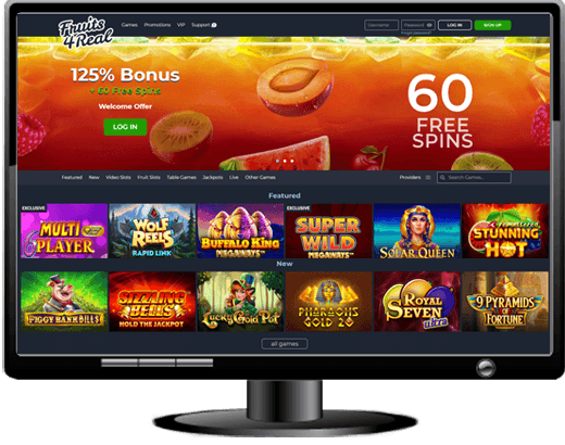 Fruits4Real Casino Website