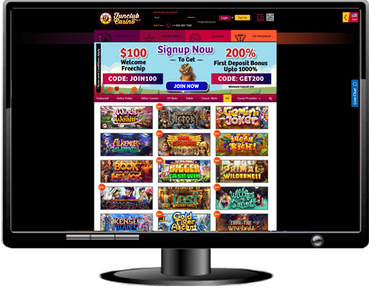 Funclub Casino Website