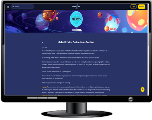 Galaxyno Casino Website
