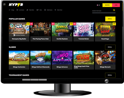 Hyper Casino Website