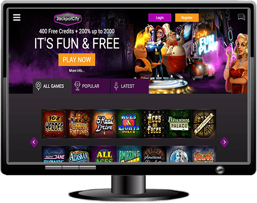 Jackpot City Casino Website
