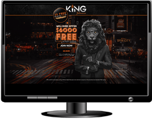 King Johnnie Casino Website