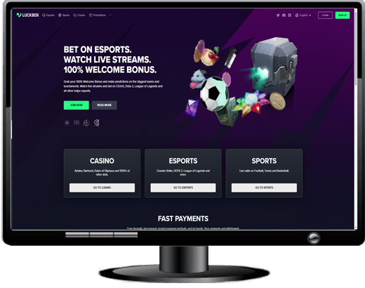 Luckbox Casino Website