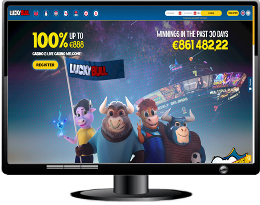 Lucky Bull Casino Website