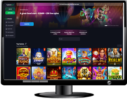 Lucky Elf Casino Website