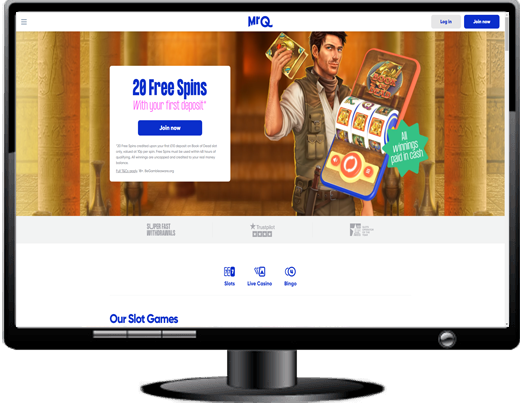 MrQ Casino Website