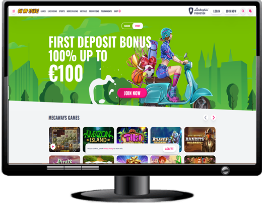 OhmySpins Casino Website