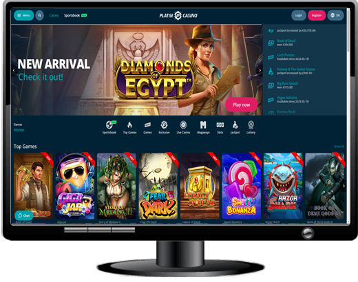 Platin Casino Website