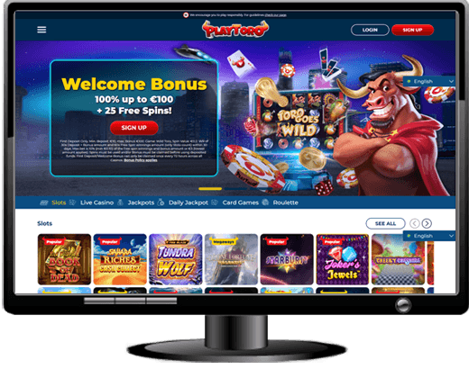 PlayToro Casino Website