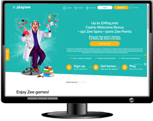 Playzee Casino Website