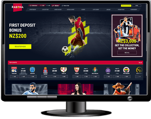 Rabona Casino Website