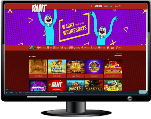 Rant Casino Website