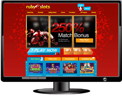 Ruby Slots Casino Website