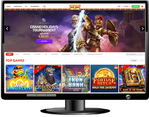 SlotWolf Casino Website