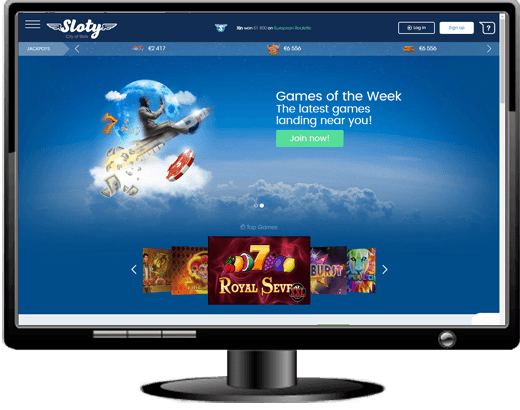 Sloty Casino Website
