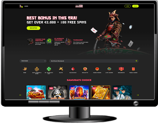 Spin Samurai Casino Website