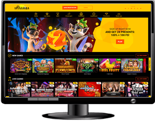 Spinamba Casino Website