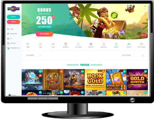 Spinia Casino Website