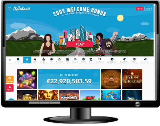 Spinland Casino Website
