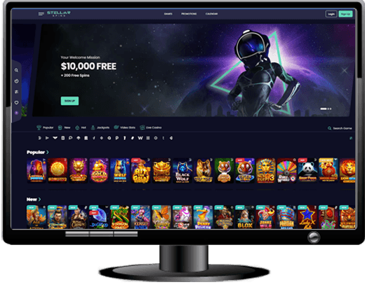 Stellar Spins Casino Website