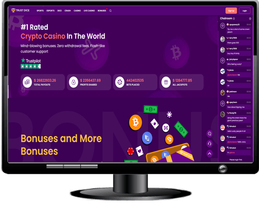 Trust Dice Casino Website