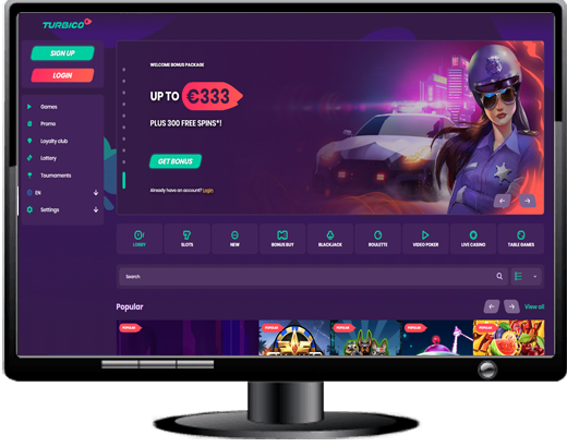 Turbico Casino Website